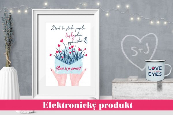 Láskyplná psaníčka (série e-plakátů a e-kartiček k vytištění) - Image 2