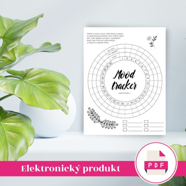 Mood tracker - náladovník (pdf k tisku)
